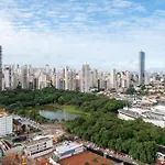 Flat No Ed Walk Bueno - Setor Bueno - Ao Lado Do Goiania Shopping - Wb2405- Andar Alto