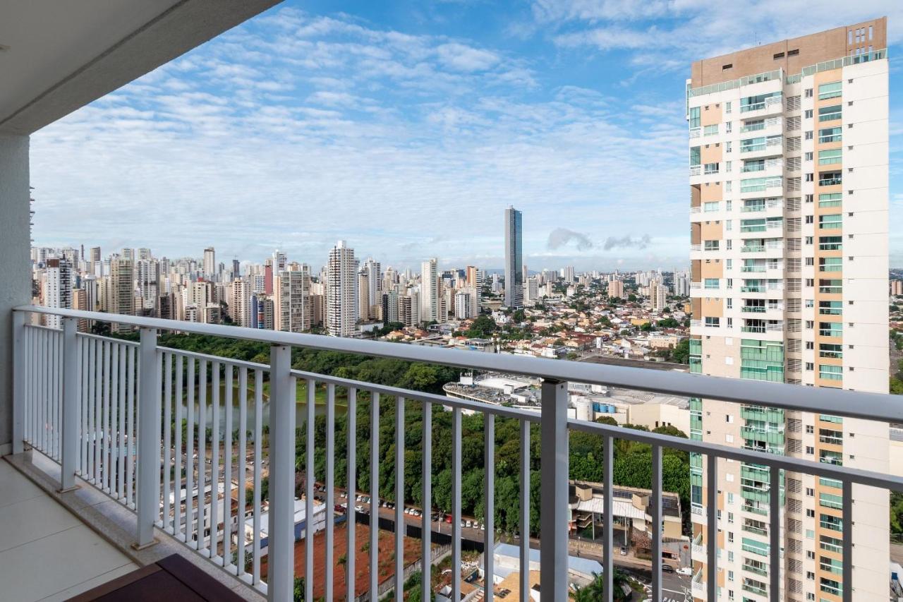 Flat No Ed Walk Bueno - Setor Bueno - Ao Lado Do Shopping - Wb2405- Andar Alto Apartamento *